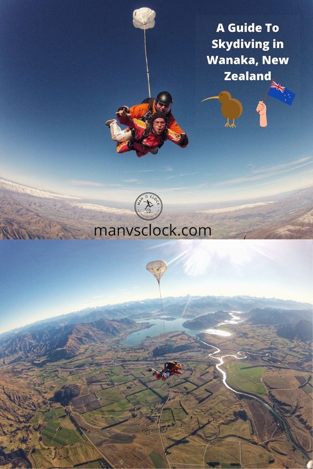 A guide to skydiving in Wanaka, New Zealand