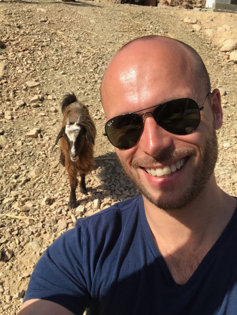 History being made here...I finally got the "goatfie."