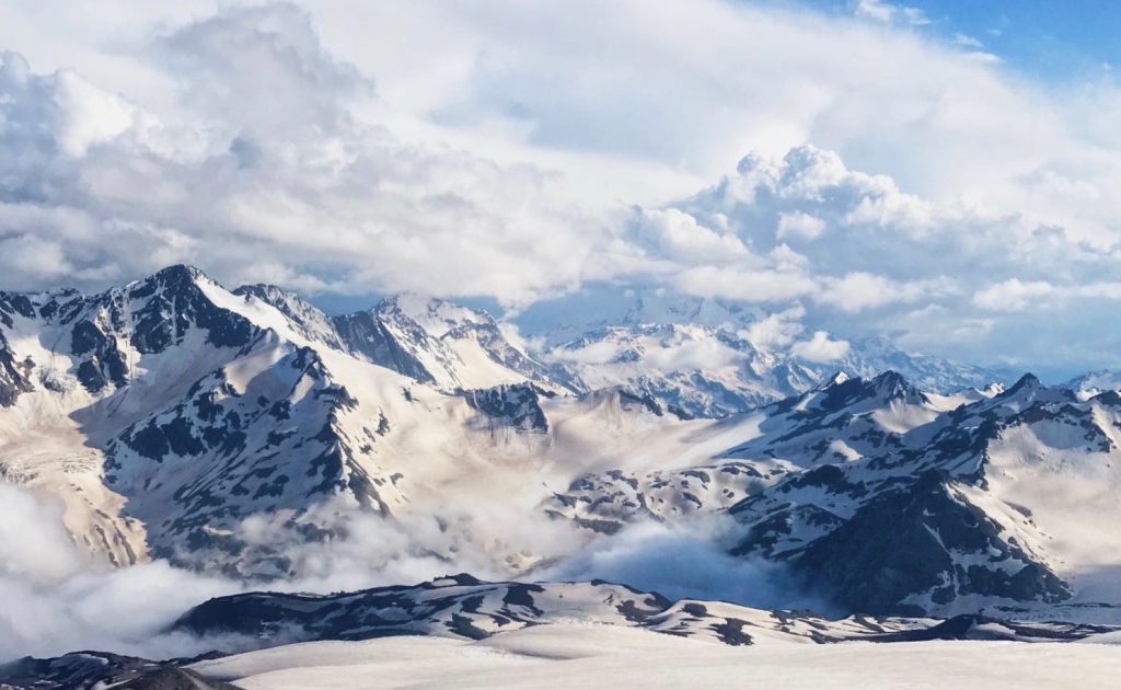 View from Mount Elbrus