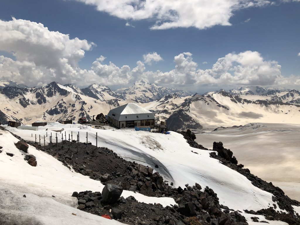 South side base camp of Mount Elbrus