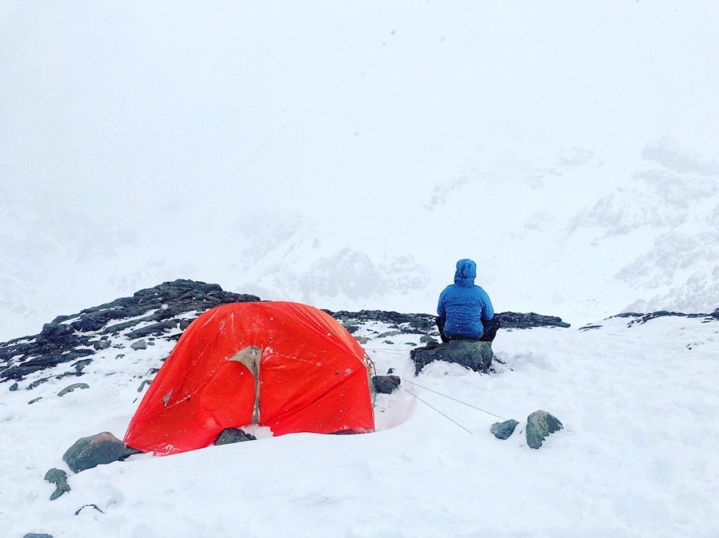 Aconcagua summit failure at Camp Canada
