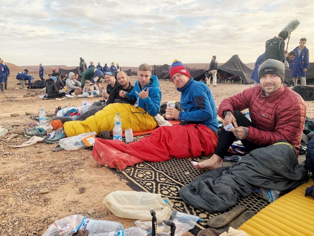 Tent mates Marathon des Sables