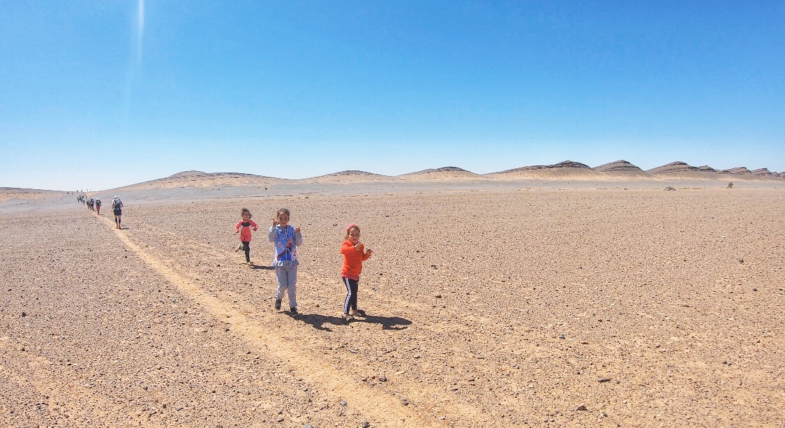 Children at Marathon des Sables