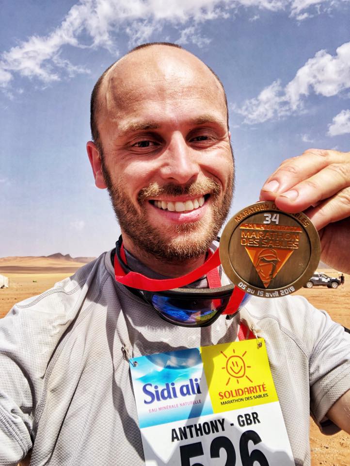 Medal from Marathon des Sables