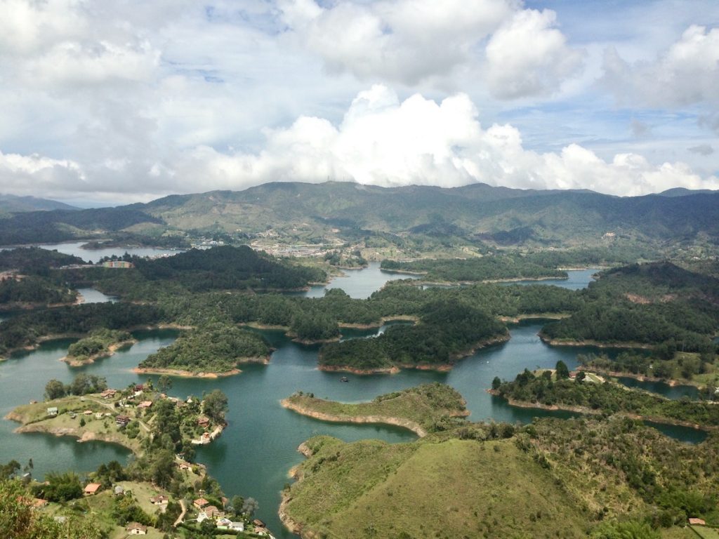 Views from El Peñol, Guatape