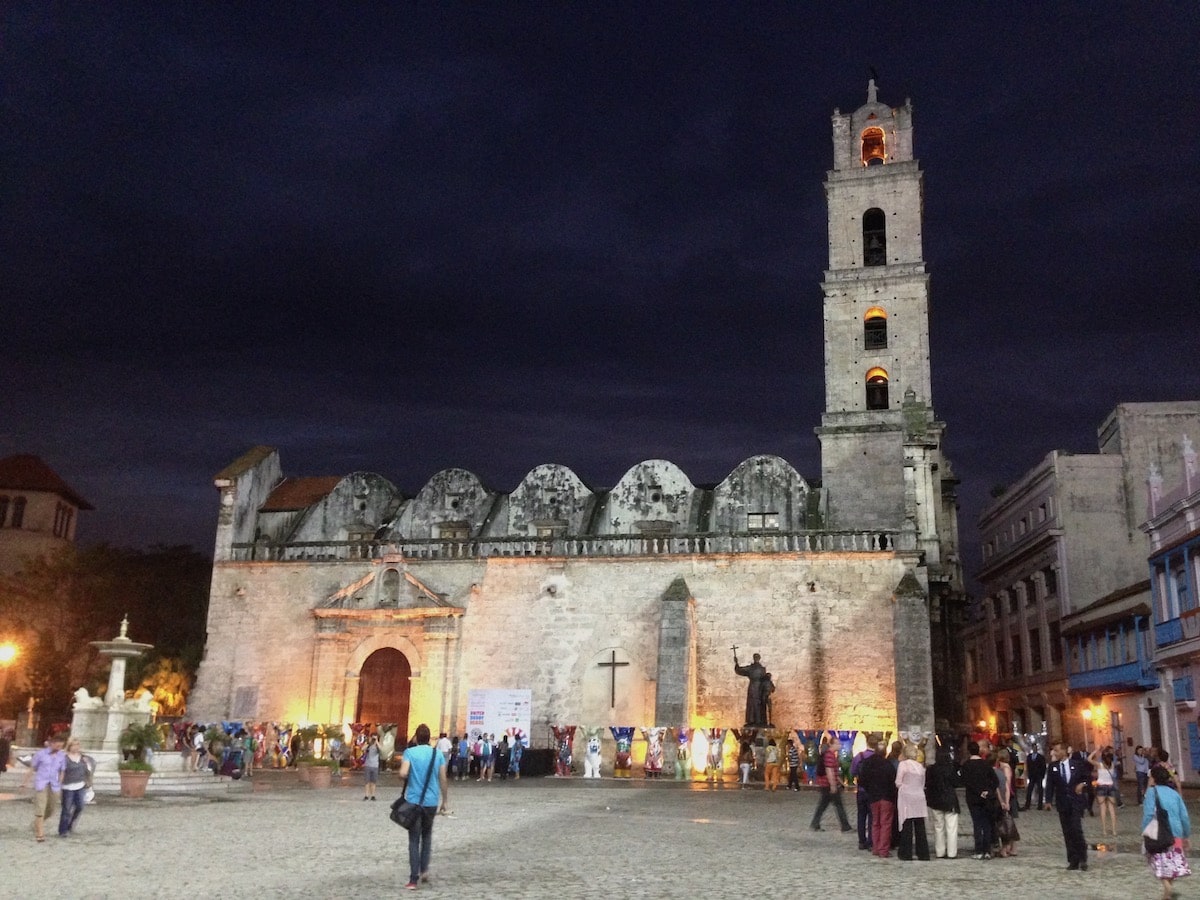 Havana at night