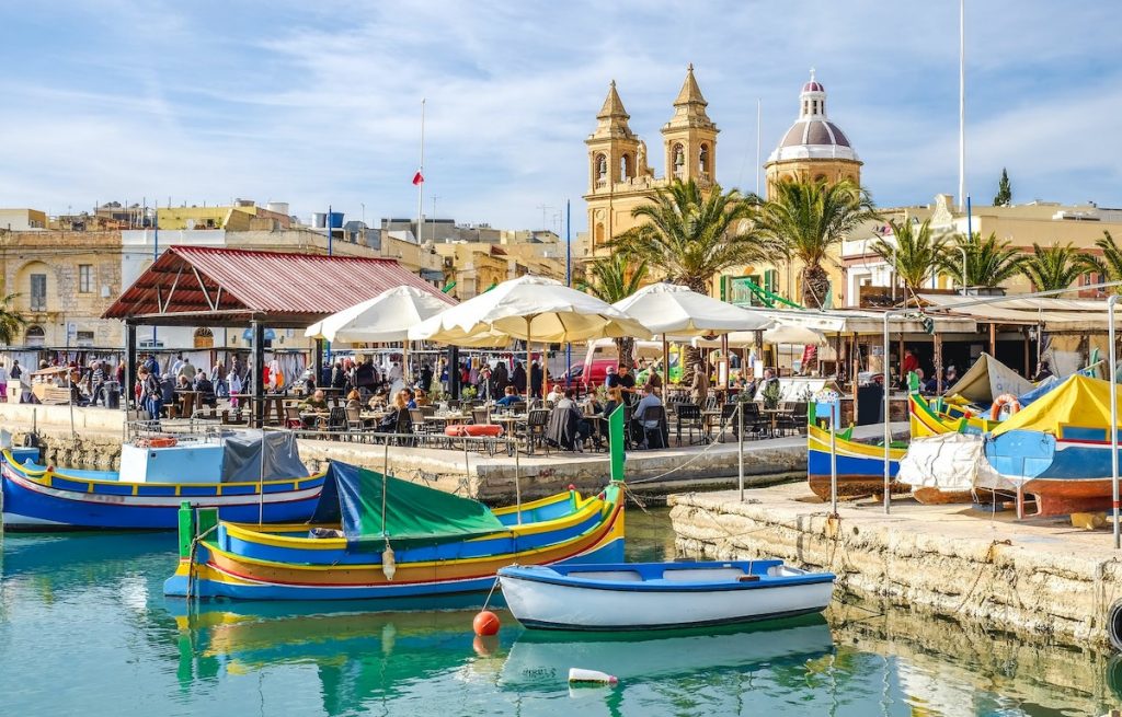 Marsaxlokk, a quaint little fishing village in Malta