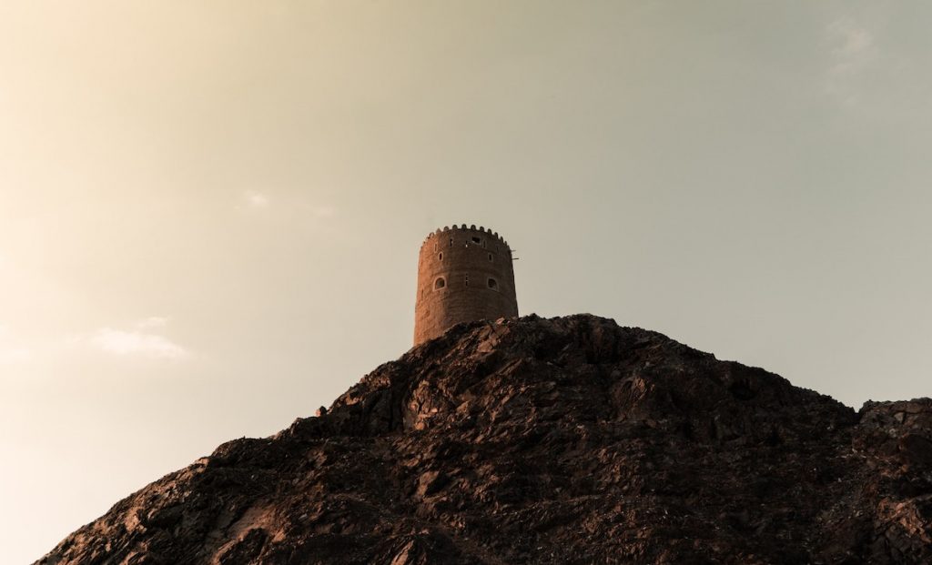Mutrah Fort in Muscat, Oman
