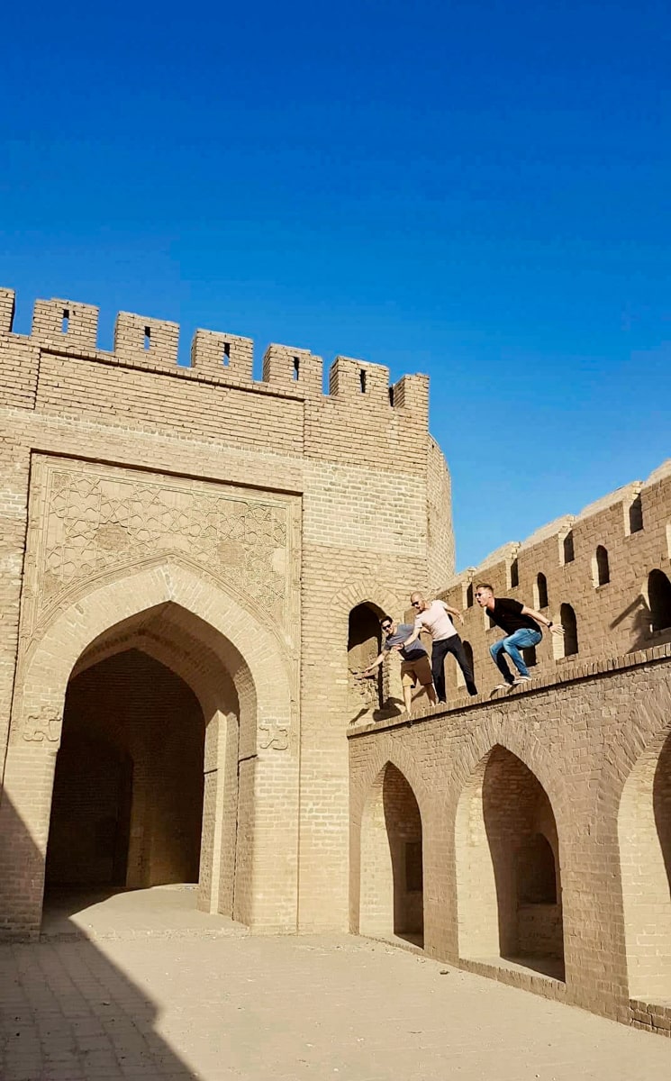 Bab al-Wastani - the only remaining gate from the Gates of Babylon