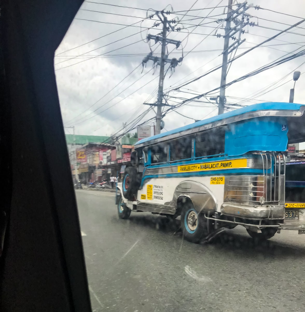 Bus to Pampanga region in The Philippines 