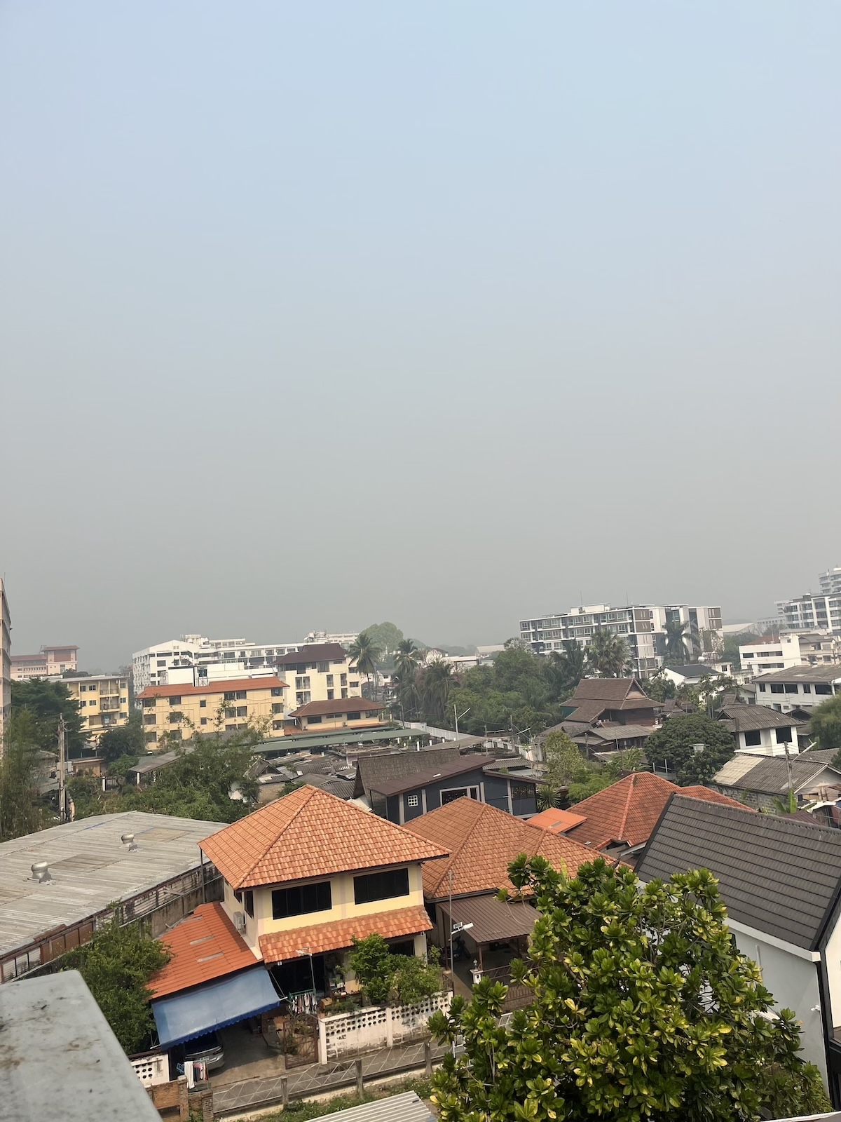 smog in the air of Chiang Mai