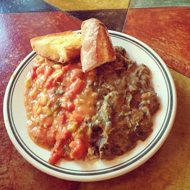 Traditional Creole food.