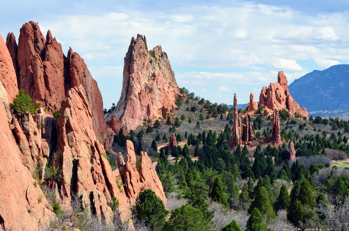 Garden of the Gods in Colorado