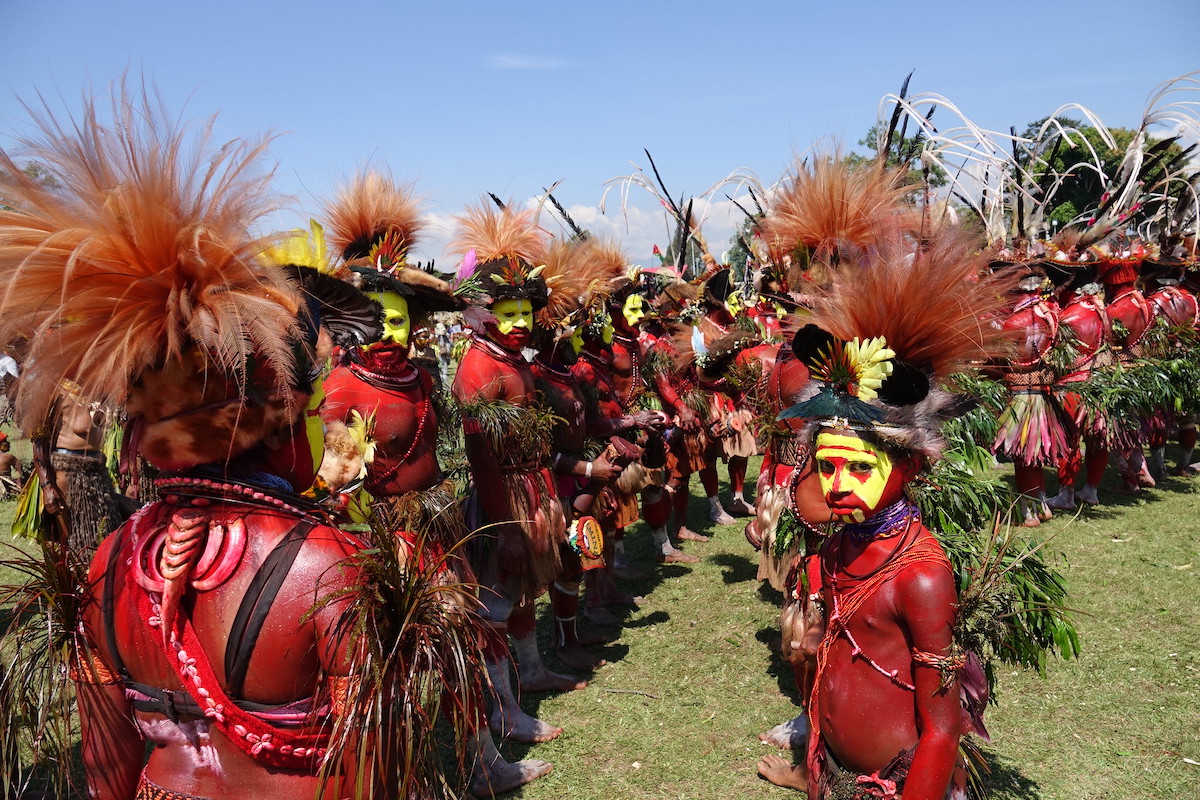 Huli Wigmen Papua New Guinea tribe