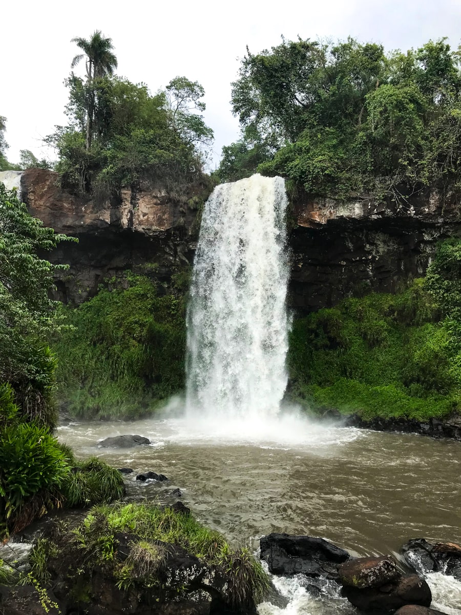 Waterfalls in Iguazu Falls, Argentina 