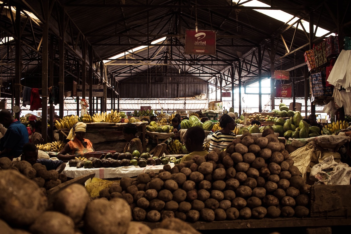 Kimironko Market in Kigali 