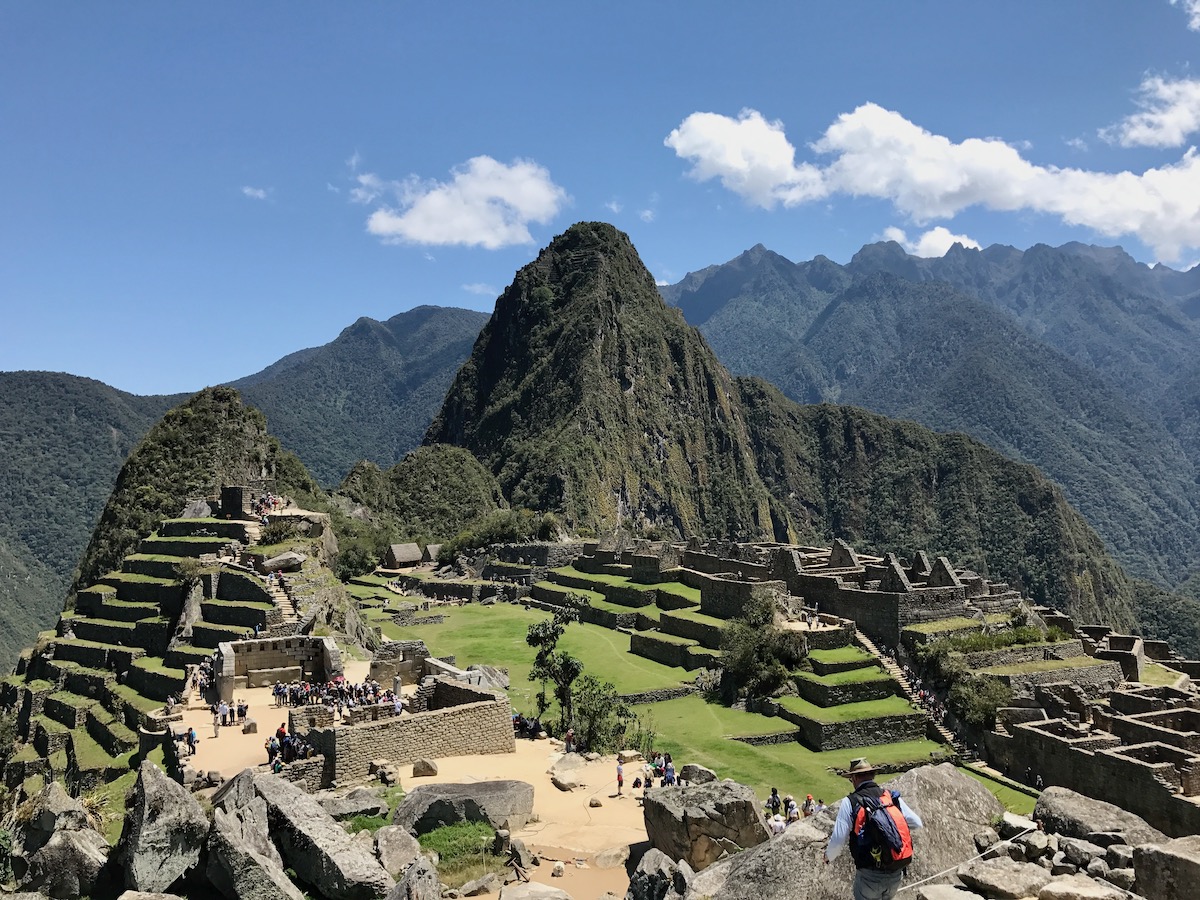 Machu Picchu ruins in Peru during the day
