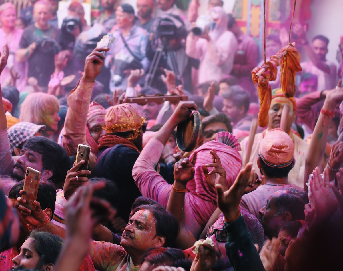 Mathura Holi Celebrations