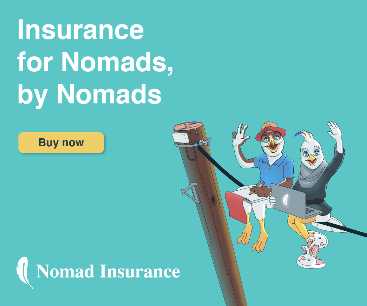 Insurance for nomads, by nomads 