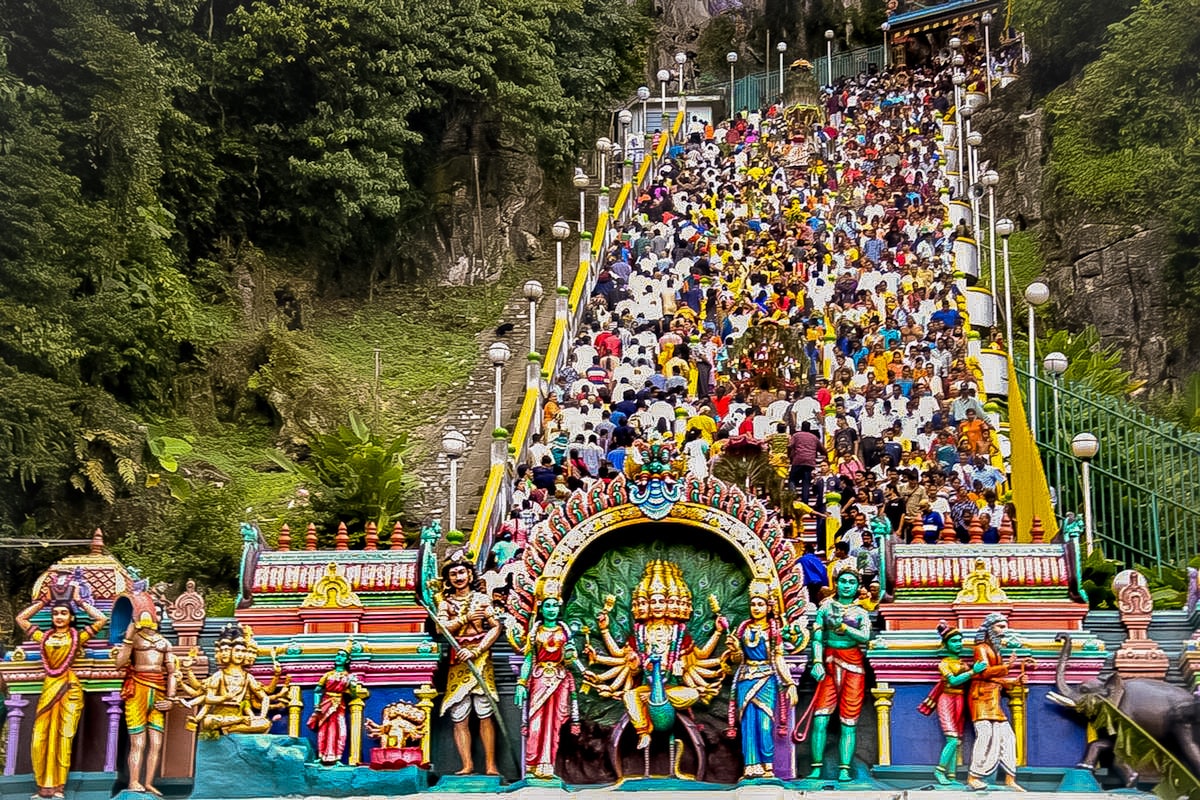 Interstate Traffic Not Over Yet As 1 5mil Visitors Expected In Penang   Thaipuasam Festival In Batu Caves 