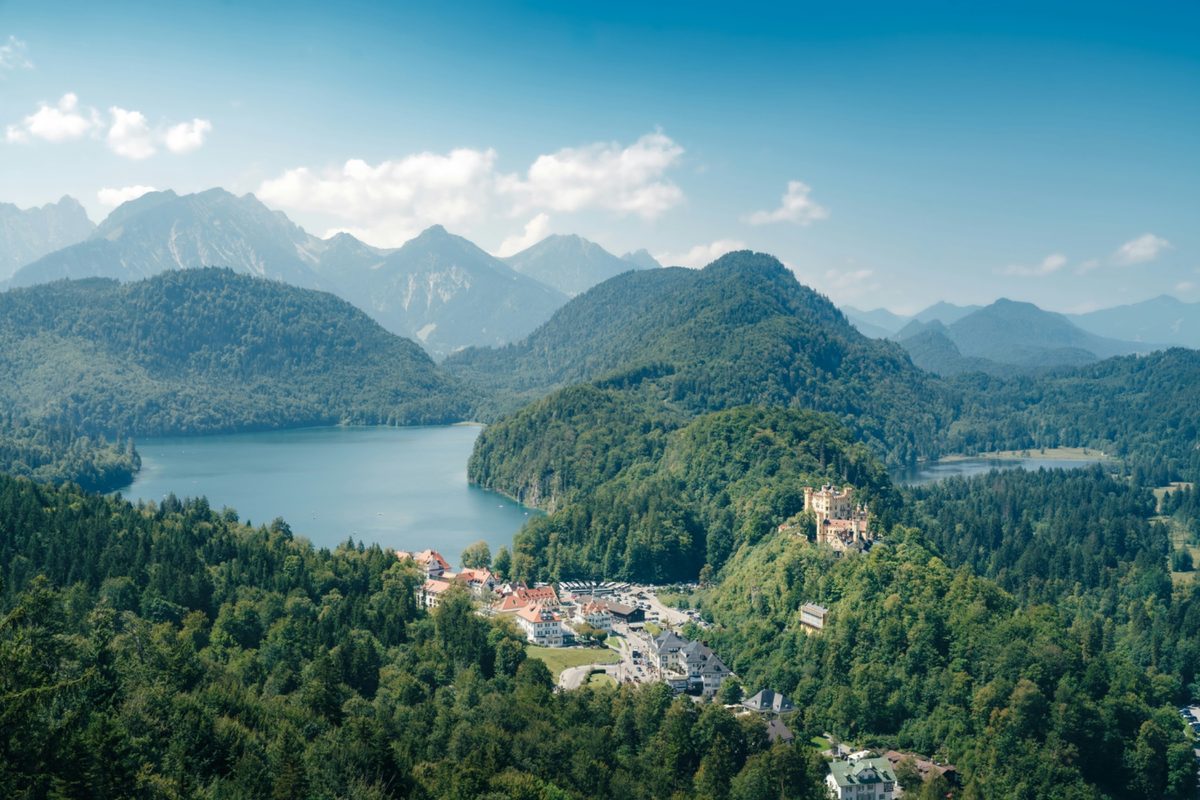 Empires and Borders: The History Behind Central Europe's Capitals | hohenschwangau castle and alpsee in bavaria Hohenschwangau castle and alpsee in bavaria