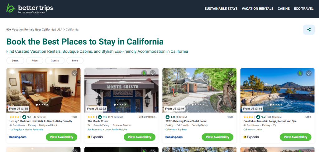 7 Best Vacation Rental Platforms in California for Coastal and Urban Stays in 2026 • image 46 image 46