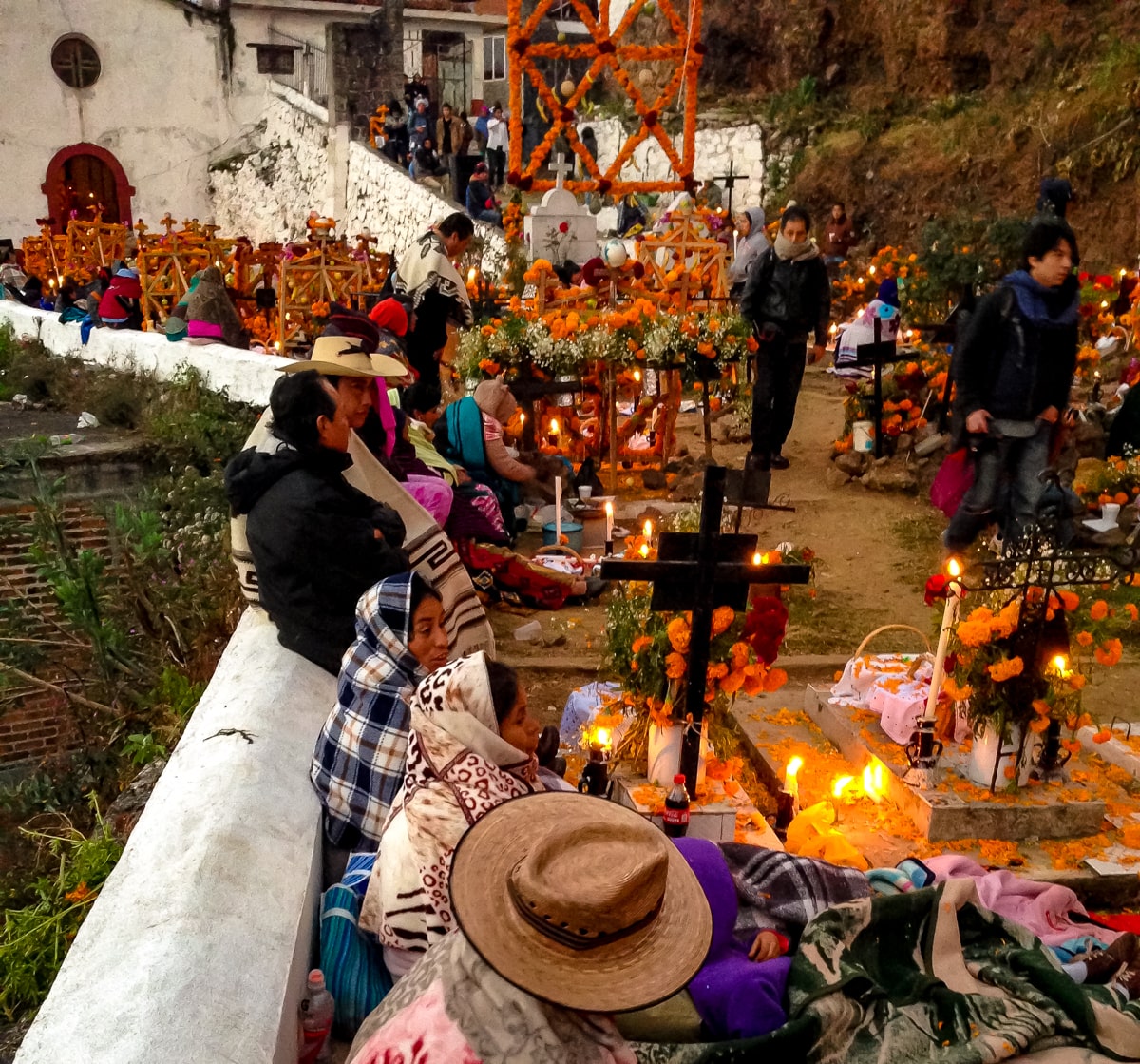 Janitzio Dia de Muertos during the day