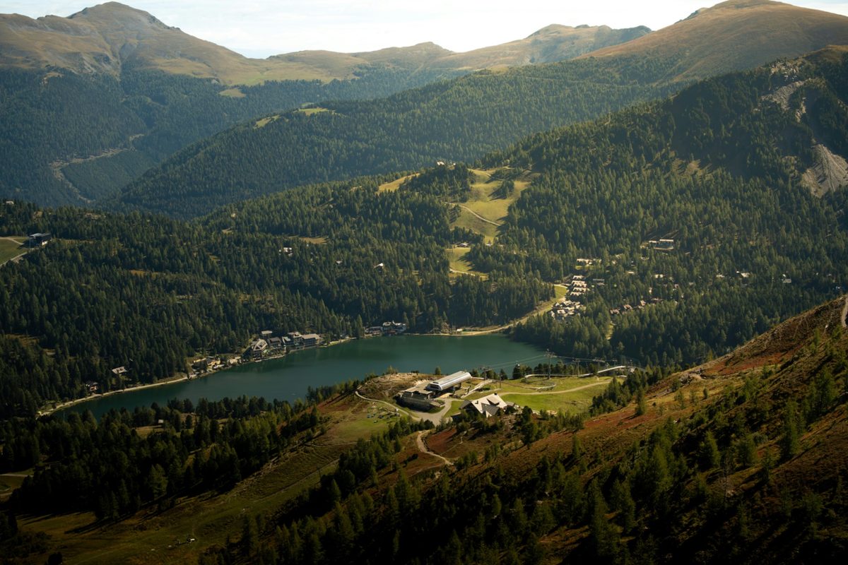 Austria's Best Day Trips from Vienna | mountain lake in alpine forest Mountain lake in alpine forest