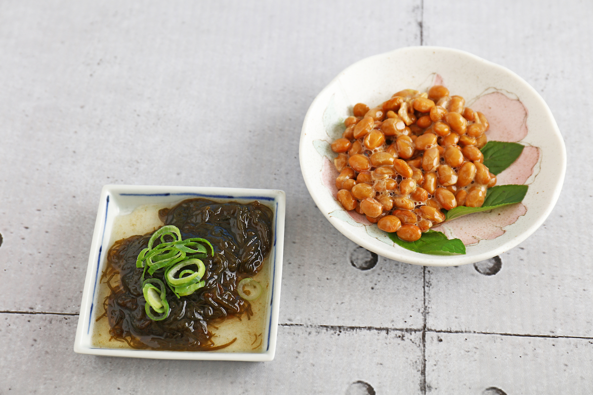 A sticky bowl of beans, nato is a Japanese and Okinawan delicacy that is an incredibly healthy food