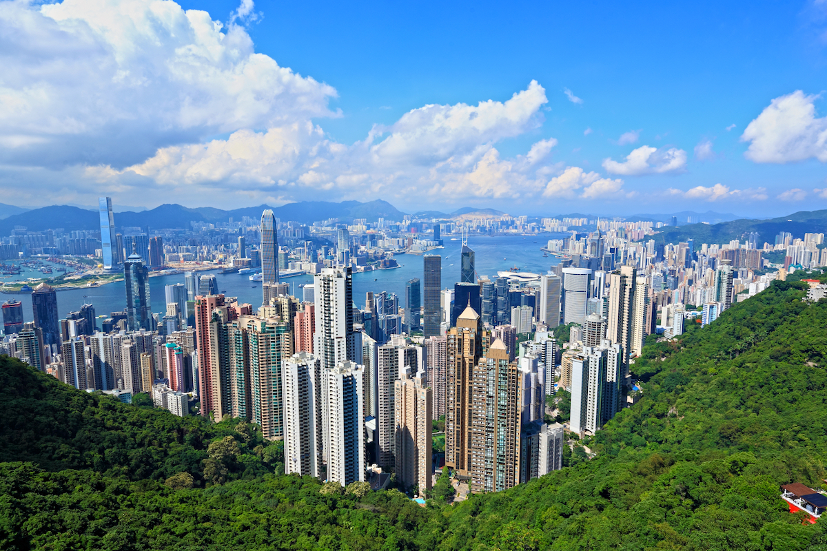 Hong Kong view from Victoria Peak is a big Hong Kong bucket list item